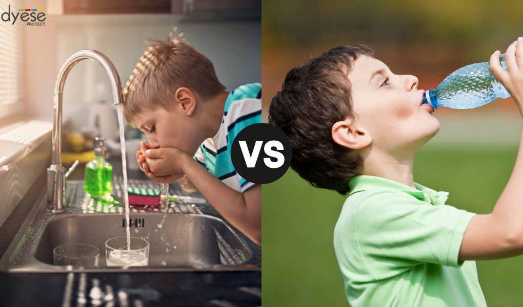 Eau du robinet vs Eau en bouteille