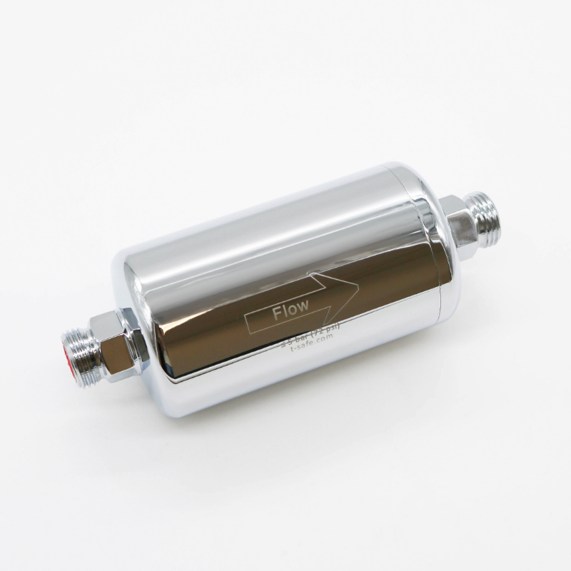 Filtre en ligne Chrome – à raccorder avant robinet